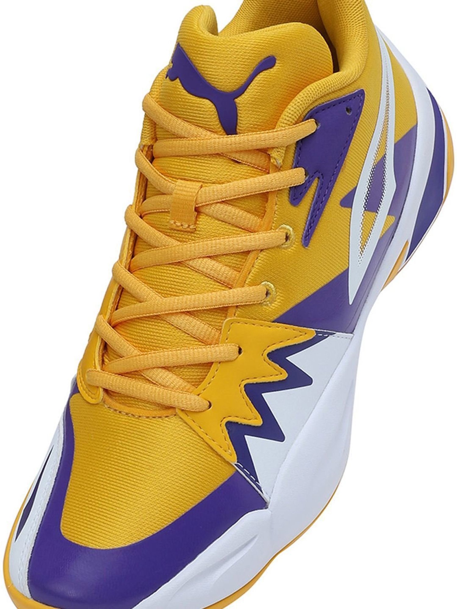 Puma Men's Genetics Yellow Basketball Shoes