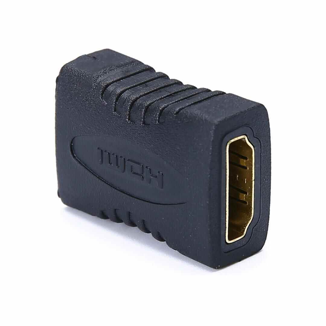 Mini HDMI-F to HDMI-F Adapter HD Female HDMI to Standard HDMI Female Extension Adapter Connector