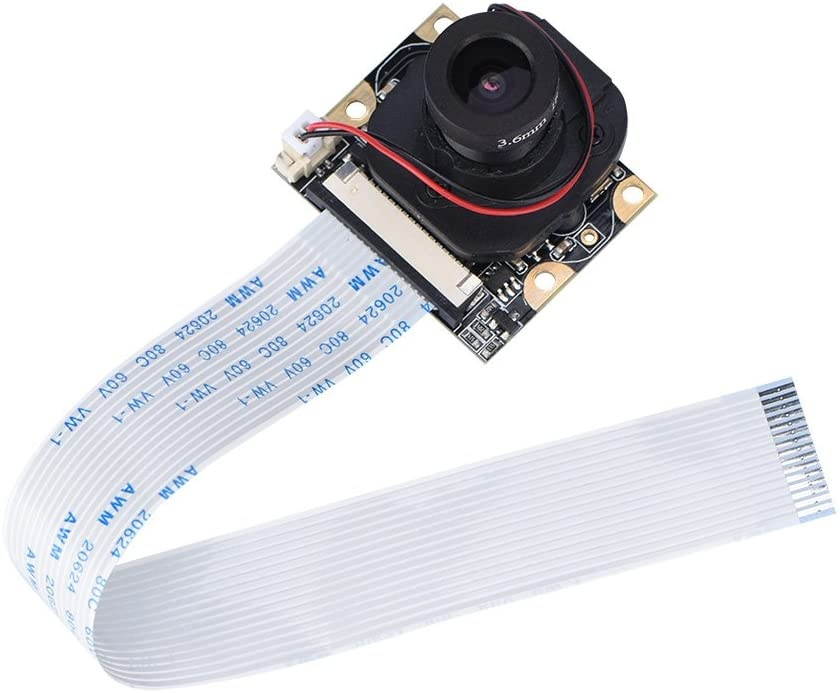 Redxiao Camera Module, IR-Cut Focusable Professional Durable with 1080p OV5642 Sensor for Raspberry Pi/Pi 2/Pi 3 5MP Webcam Video