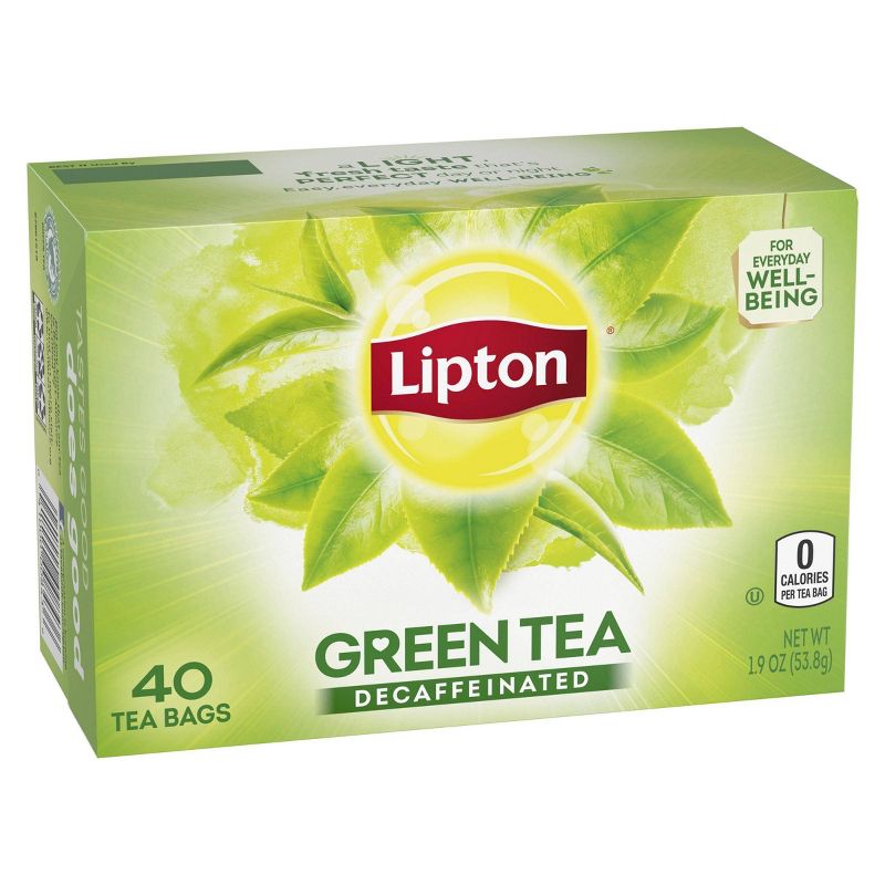 Lipton Decaffeinated Green Tea - 40ct