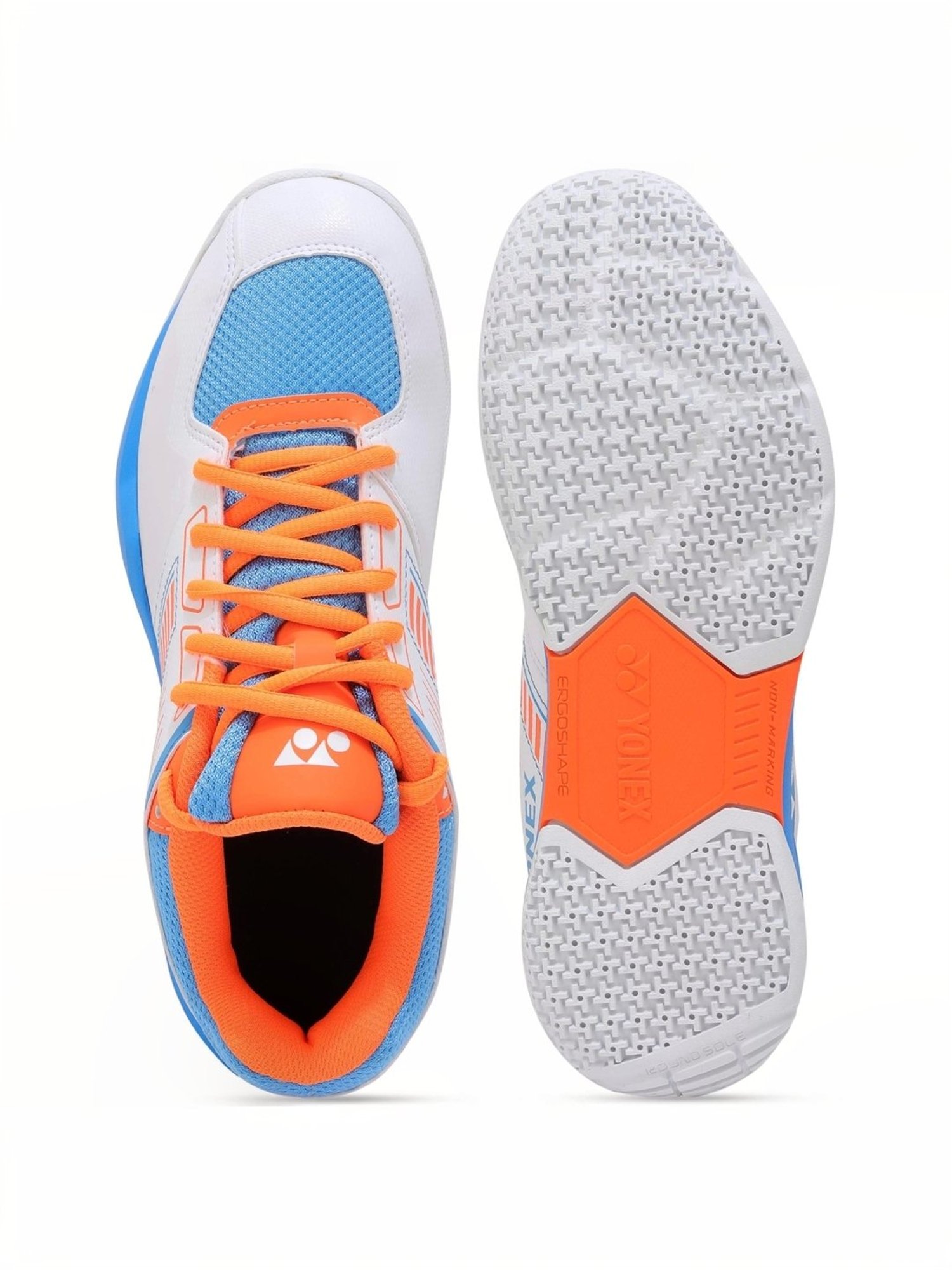 Yonex Men's POWER CUSHION STRIDER FLOW 1 White Indoor Court Shoes