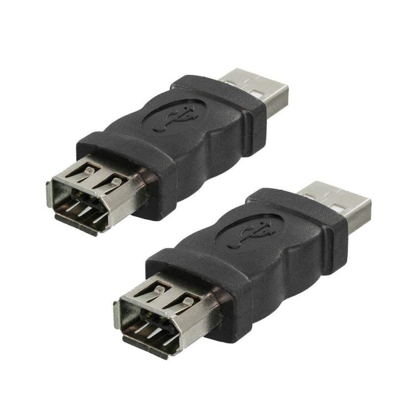ANiceSeller Firewire IEEE 1394 6 Pin Female to USB Male Adaptor Convertor 2pcs