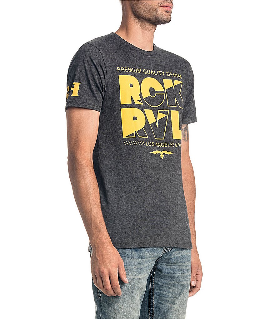 Rock Revival Short-Sleeve Large RCK RVL Graphic T-Shirt