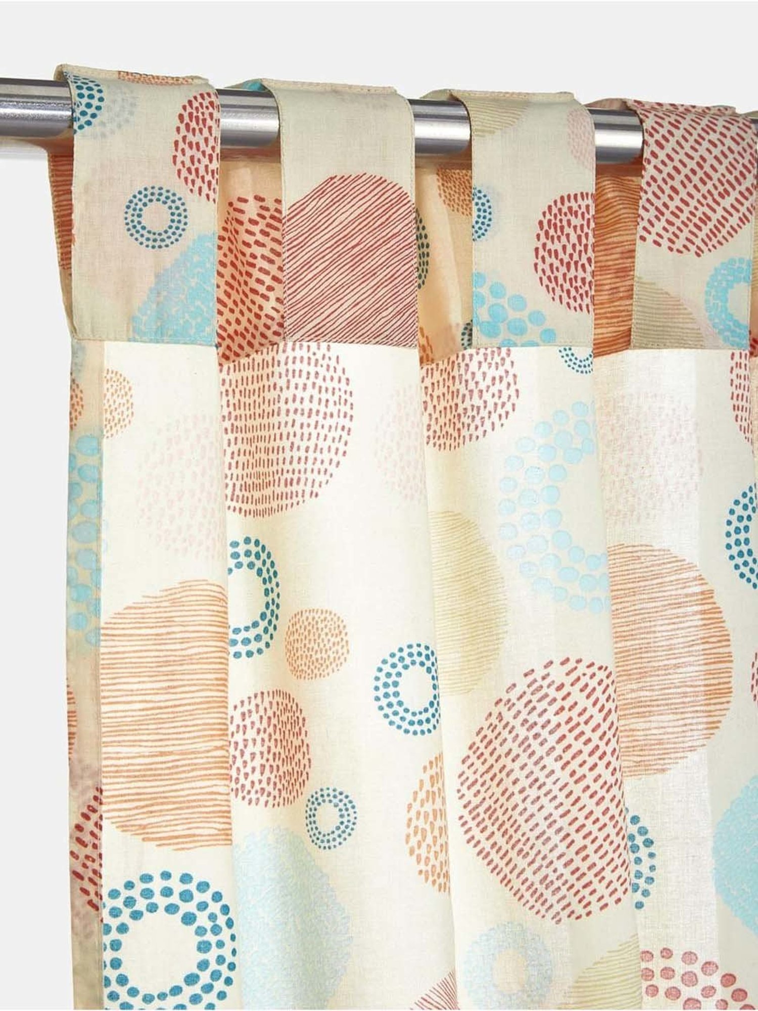 Fabindia Multicolor Cotton Haiba Hand Curtain