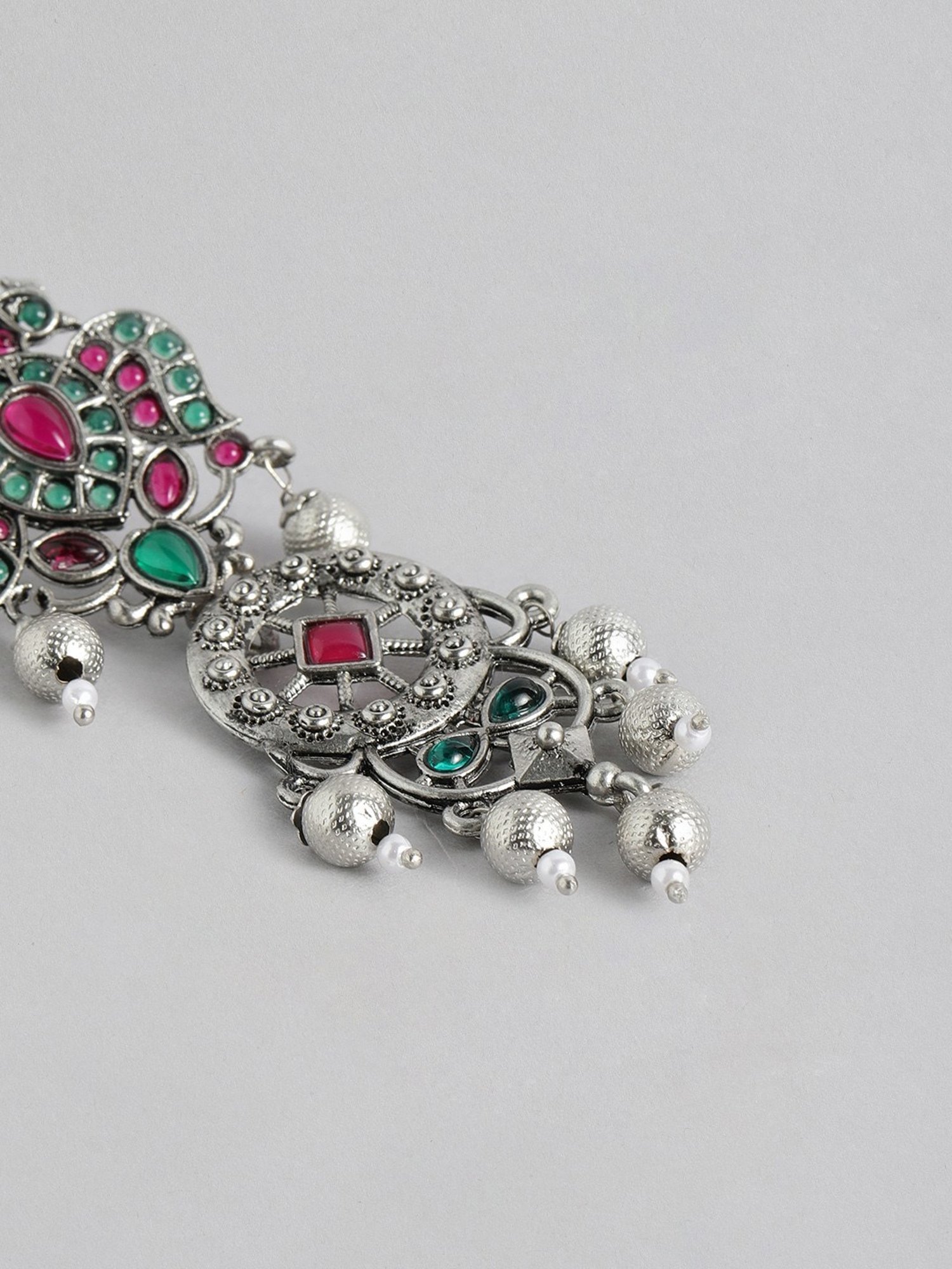 Abdesigns Timeless High Quality German Silver Earrings