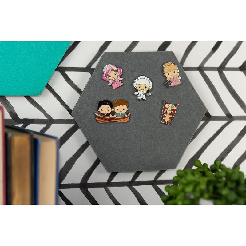 Friends Exclusive Chibi Characters 5-Piece Enamel Pin Set