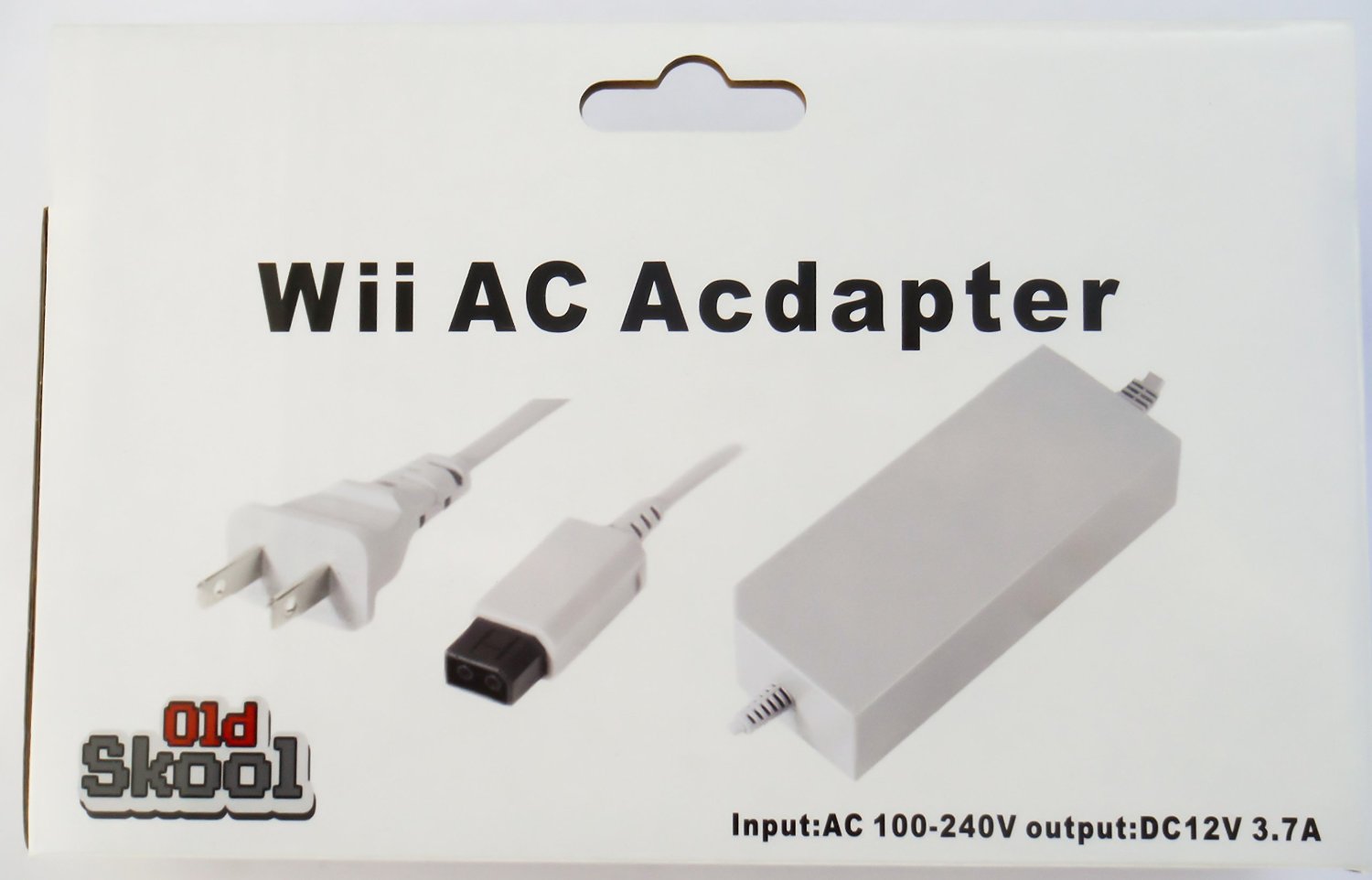 Old Skool AC Power Adapter for Nintendo Wii Console