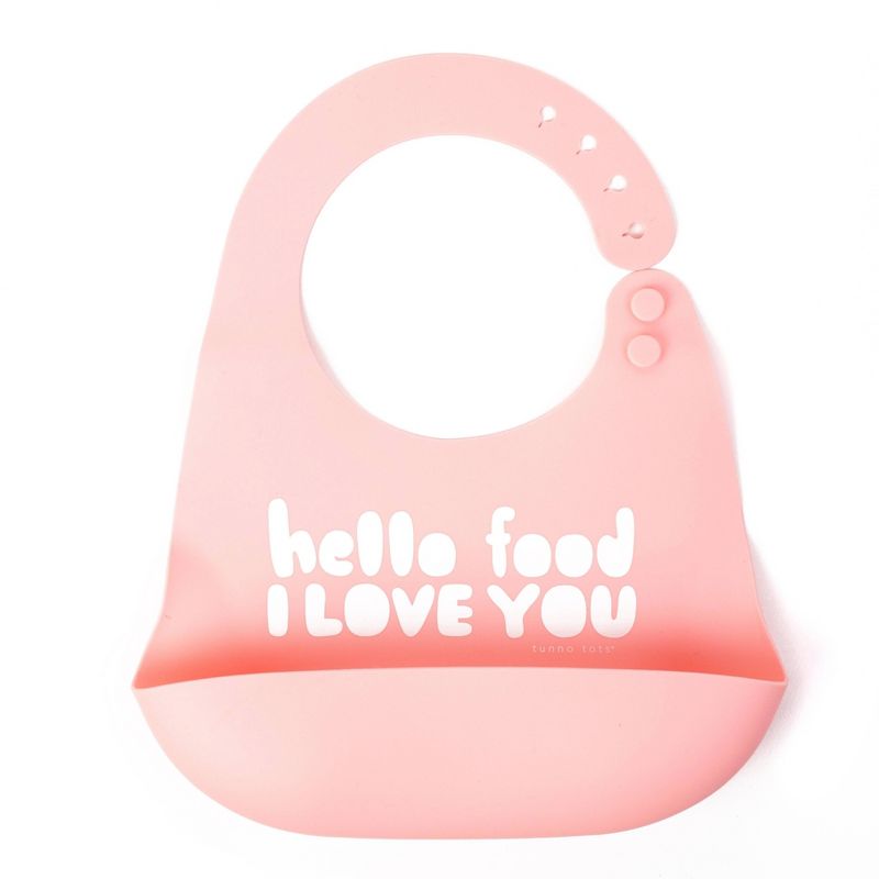 Tunno Tots Silicone Bib - Hello Food