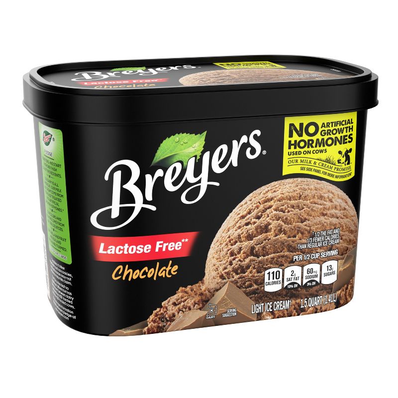 Breyers Lactose Free Chocolate Ice Cream - 48oz