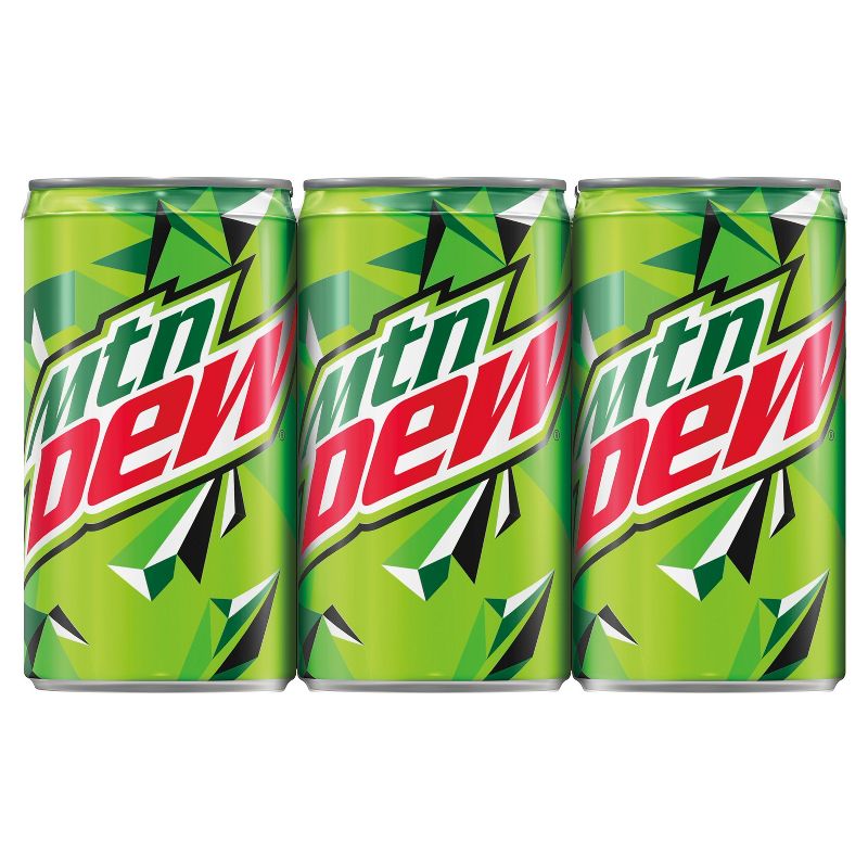 Mountain Dew Citrus Soda- 6pk/7.5 fl oz Mini-Cans