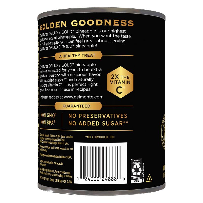 Del Monte Golden Pineapple Tidbits - 20oz