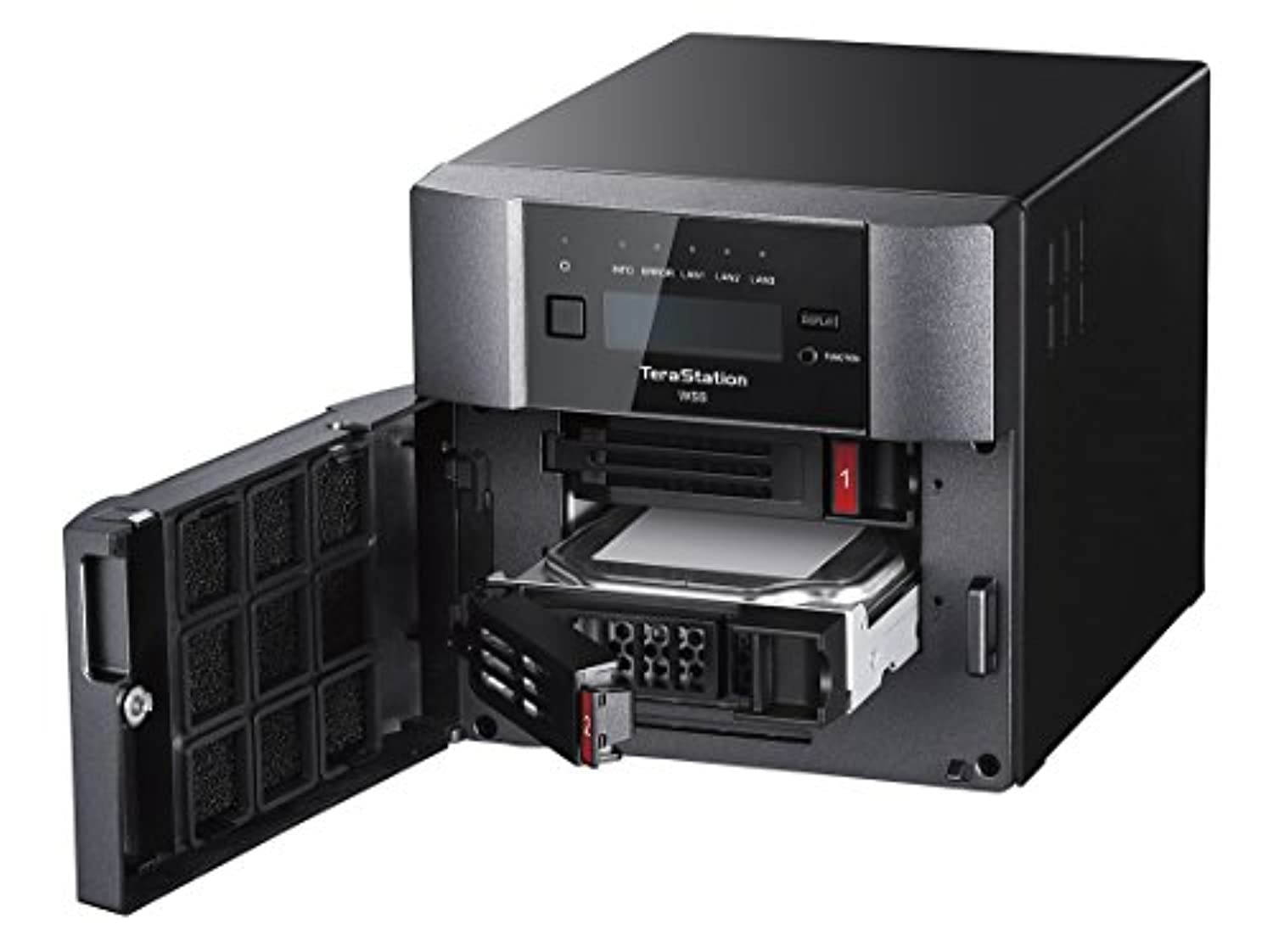 BUFFALO TeraStation WS5220DN Windows Storage Server 2016 Desktop 4TB NAS Hard Drives Included (WS5220DN04W6) (WS5220DN04W6)