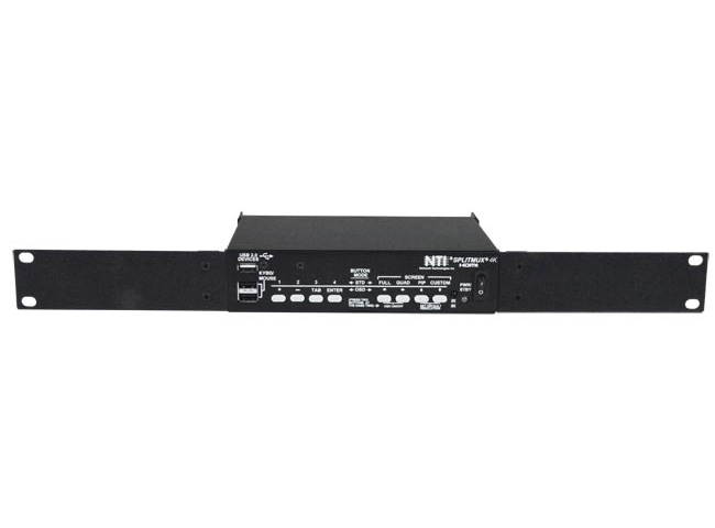 NTI SPLITMUX-USB4K-4RT 4K HDMI Quad Screen Splitter/Multiviewer w/2-Yr Warranty