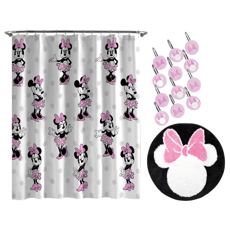 Owl Ya Doin Shower Pink Curtain - Homewear