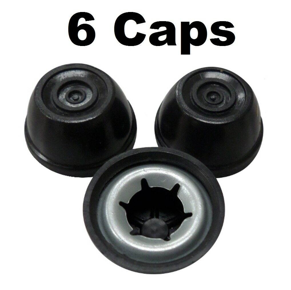 Weber Part 987101 - 6 Pack Replacement Hub Caps Replaces Part 80605 & 3622