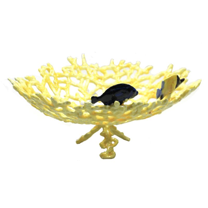 Home Decor 3.0" Coral Fish Bowl Dish Aquatic  -  Decorative Figurines