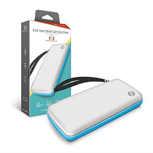 Hyperkin EVA Hard Shell Carrying Case for Nintendo Switch Lite - White/ Turquoise