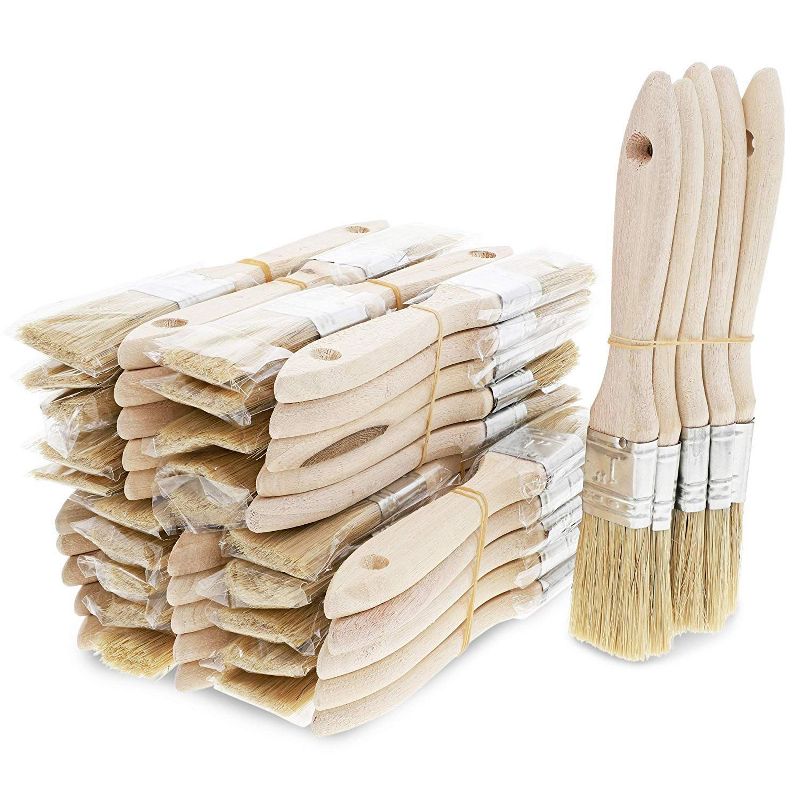 Synthetic Gold Taklon Real Value Brush Set-7/Pkg