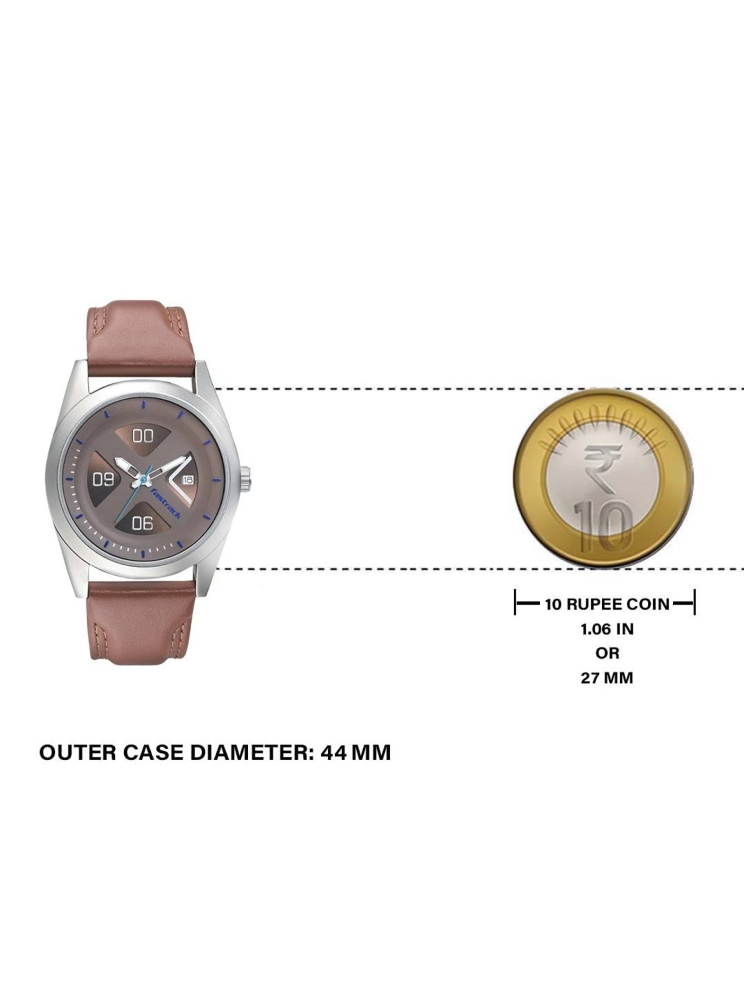 Fastrack Go Skate NS3218SL01 Analog Watch for Men