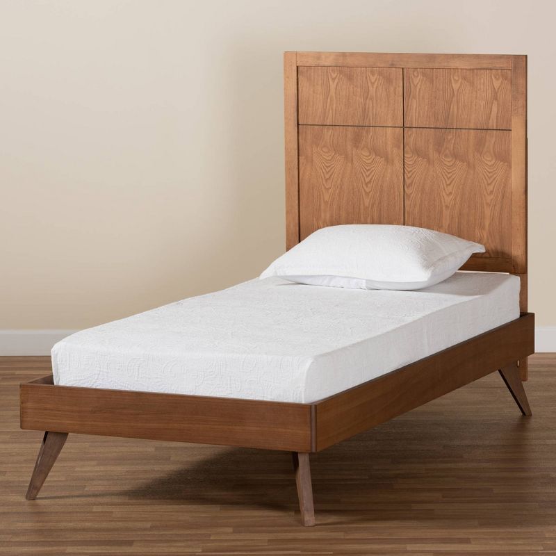 Jupiter Mid Tufted Platform Bed - Queen - Gray - Baxton Studio