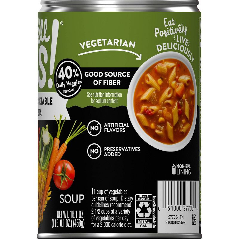 Campbell's Well Yes! Vegetable Noodle Soup Lightly Salted - 16.1oz