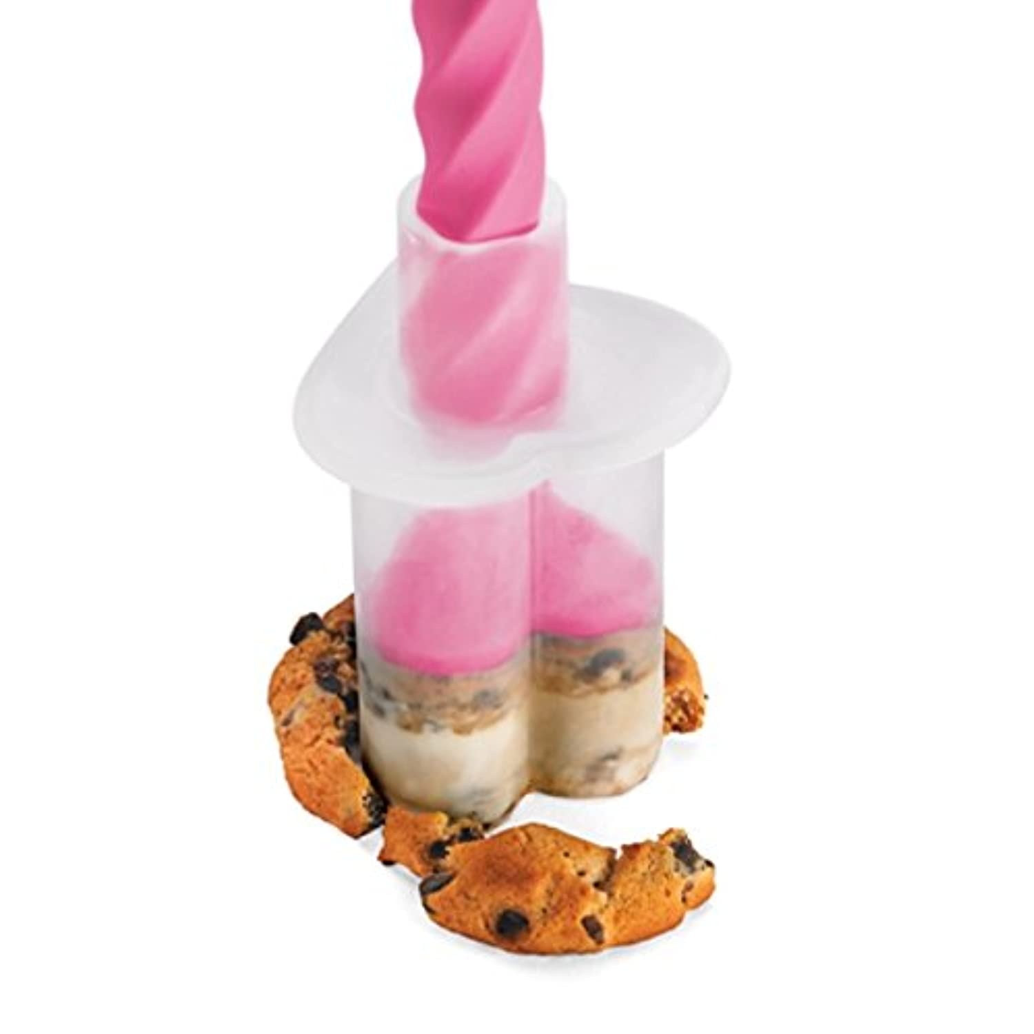 Cuisipro Mini Ice Cream Sandwich Maker, Clear