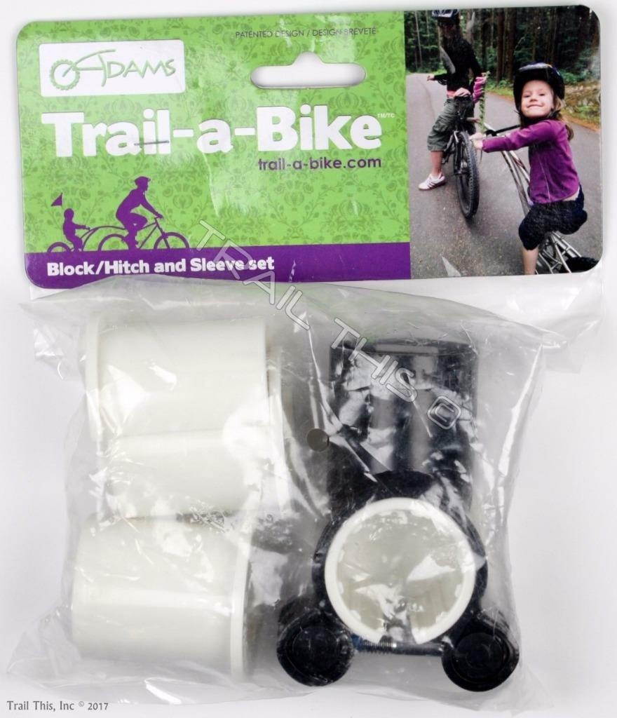Trail-a-Bike Replacement Block Sleeve Hitch 4-Shims Post '98 for 25.4-32mm