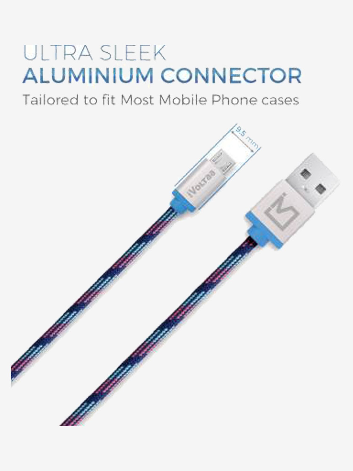 Moerdon MUC-C4C100W 100 Watt Fast Charging Data transfer Cable (Black)