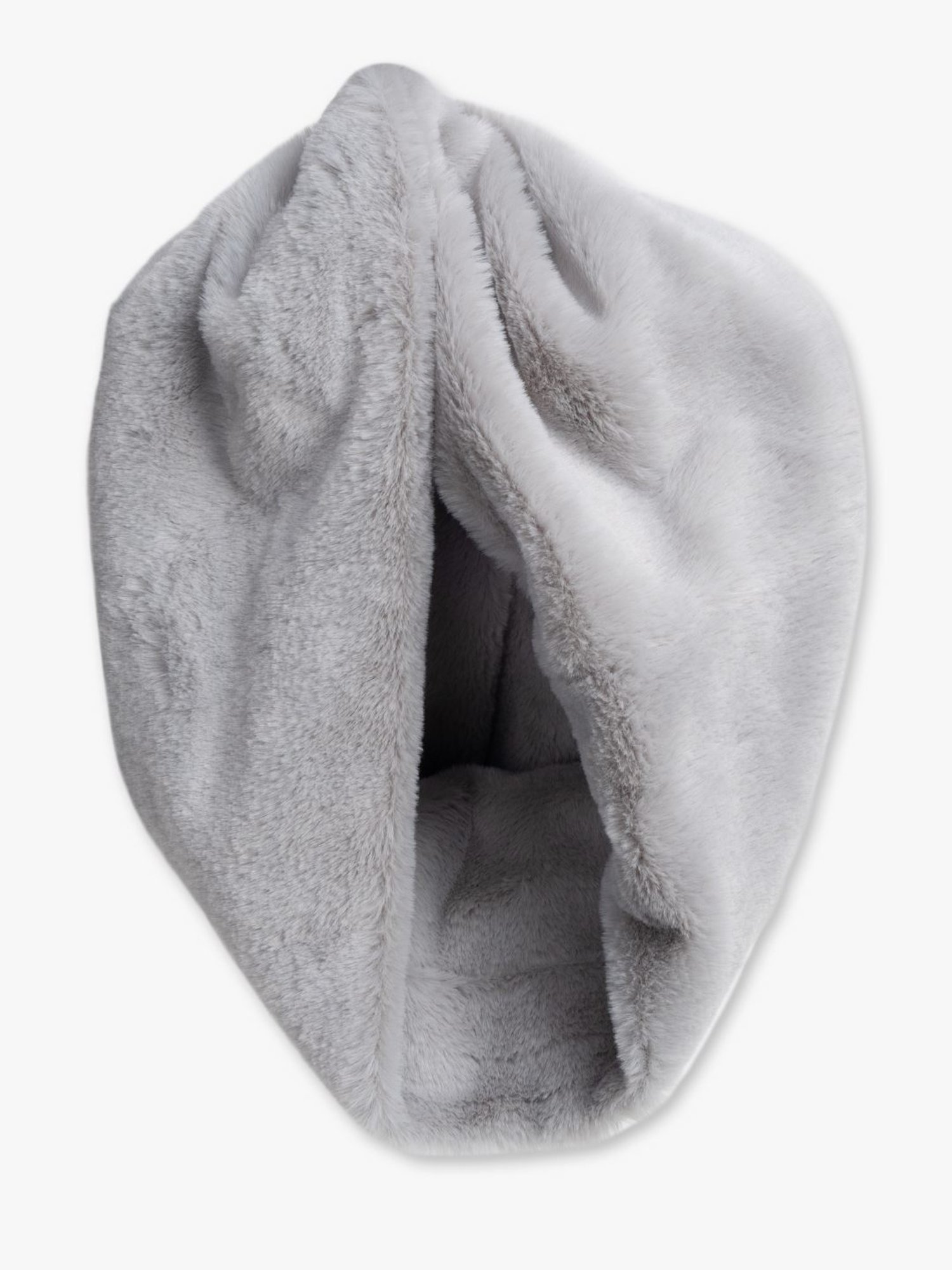 Kazo Beige Fur Scarf