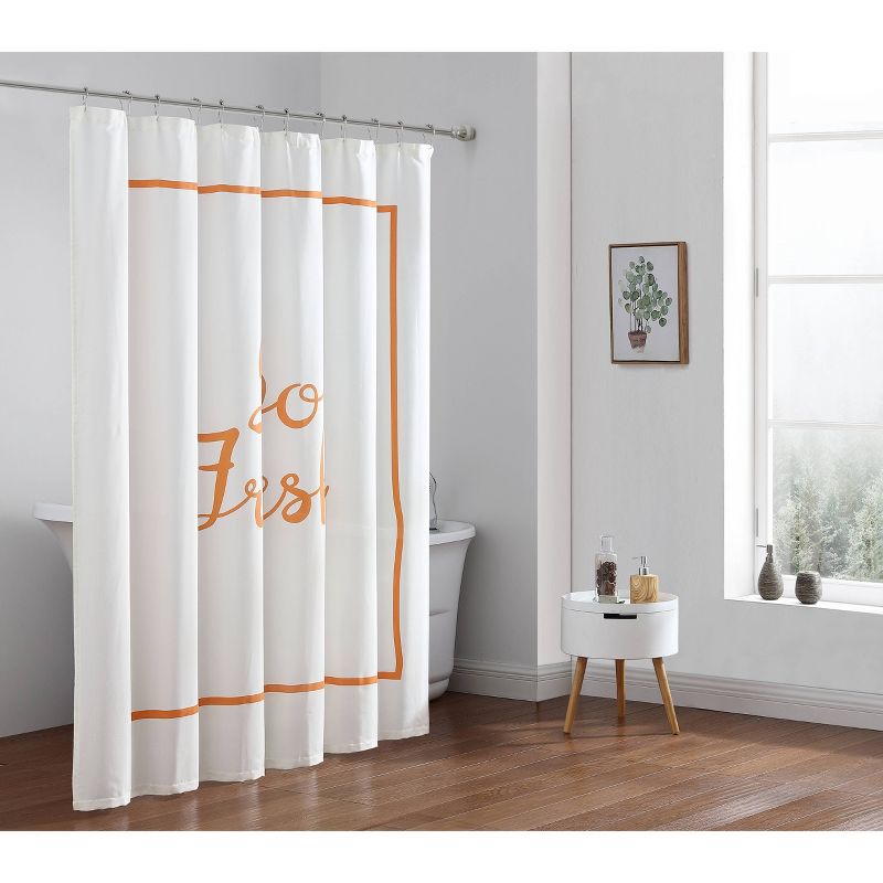So Fresh Shower Curtain White - Freshee