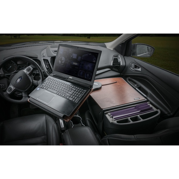 AutoExec AUE10016 Reach Front Seat Car Desk Mahogany Finish
Reach Desk-01 FS MAH