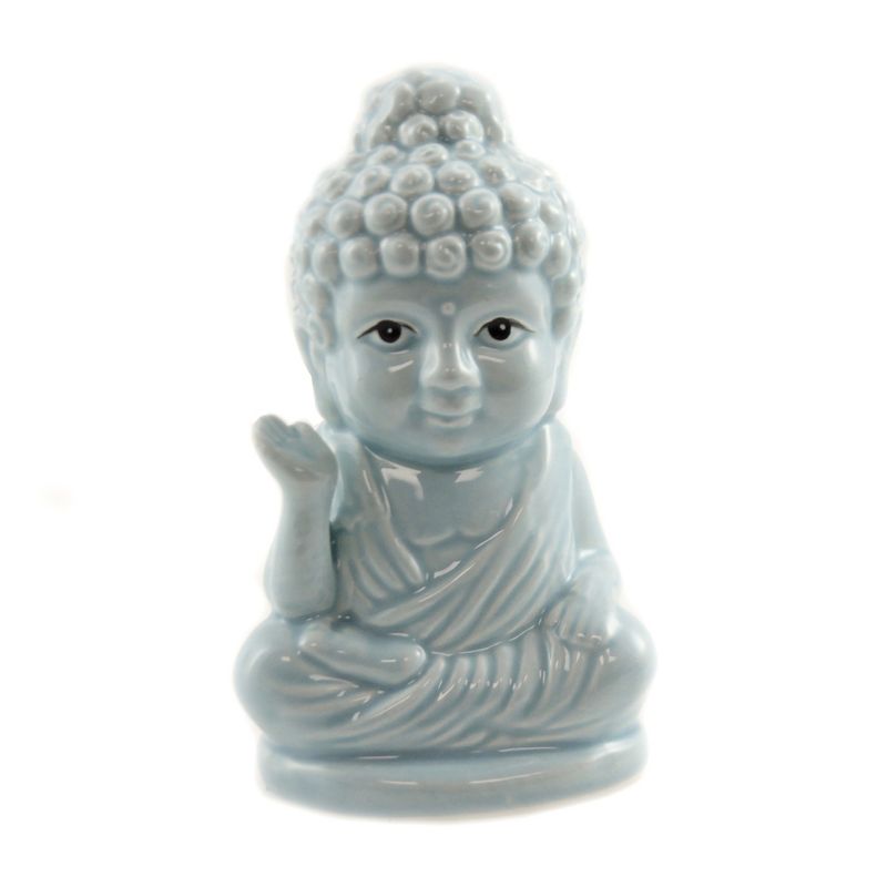 Tabletop 3.75" Buddha Spiritual Teacher Pacific Trading  -  Salt And Pepper Shaker Sets