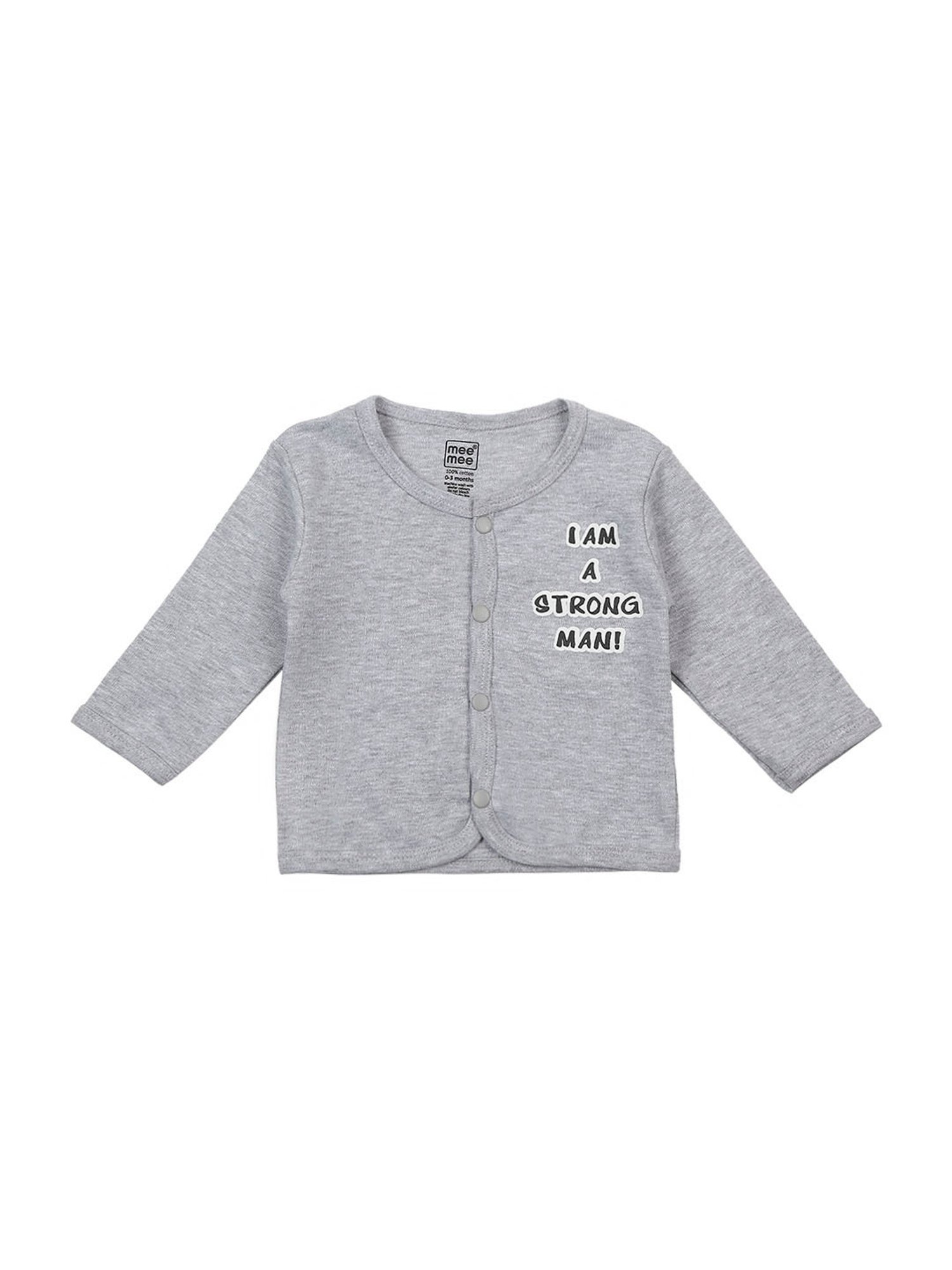 Mee Mee Kids Multicolor Striped Full Sleeves Jhablas (Pack Of 2)