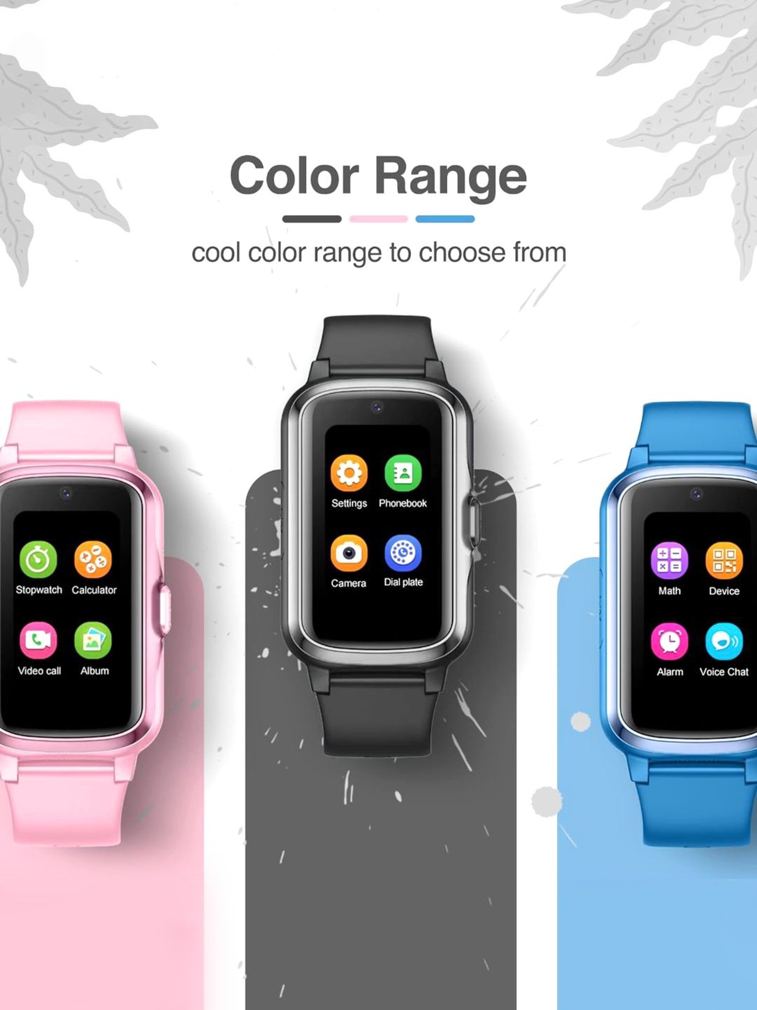 Turet Next Gen 4G Smartwatch for Kids with Camera, SOS, Video Calling, GPS Tracker (Black)