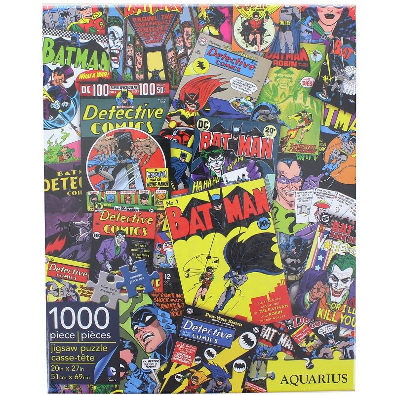 NMR Distribution DC Comics Batman Comic Collage 1000 Piece Jigsaw Puzzle