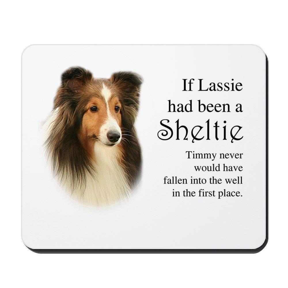 CafePress - Timmy's Sheltie #2 - Non-Slip Rubber Mousepad, Gaming Mouse Pad