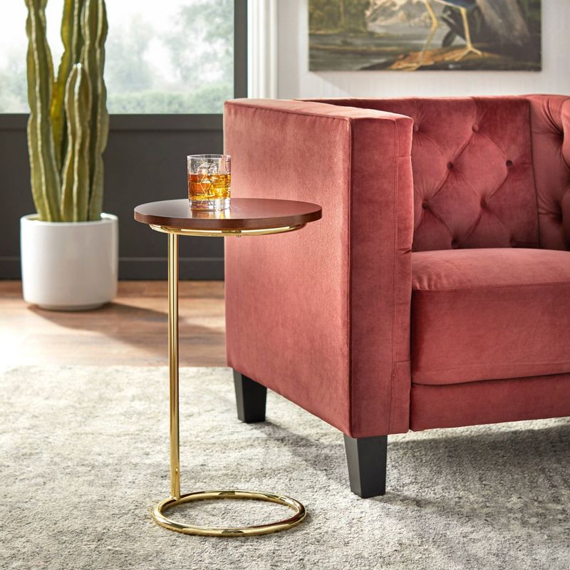 Ravina C Table Walnut - Lifestorey