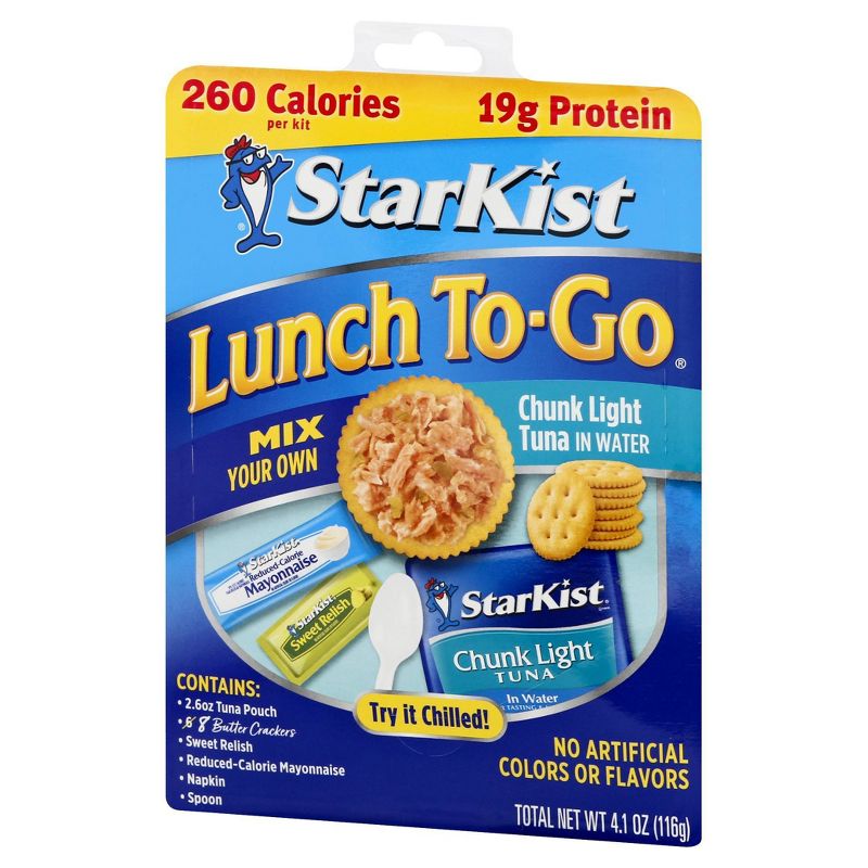StarKist Lunch To-Go Chunk Light Tuna Kit - 4.1oz