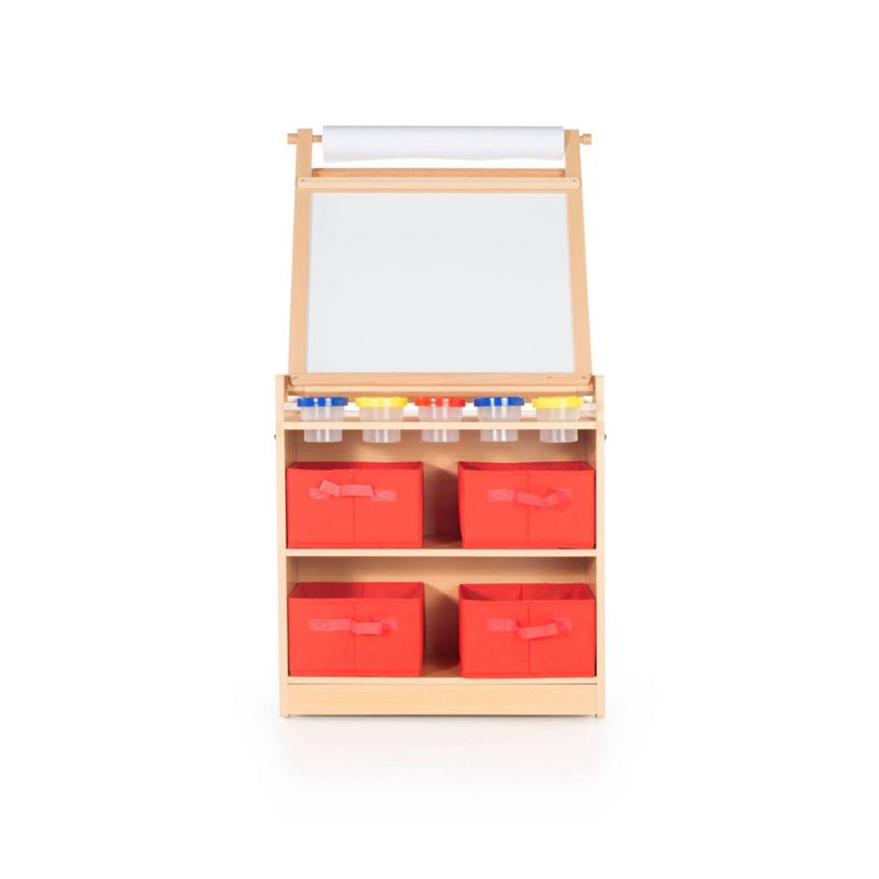 Kids' Desk to Easel Art Cart - Guidecraft
