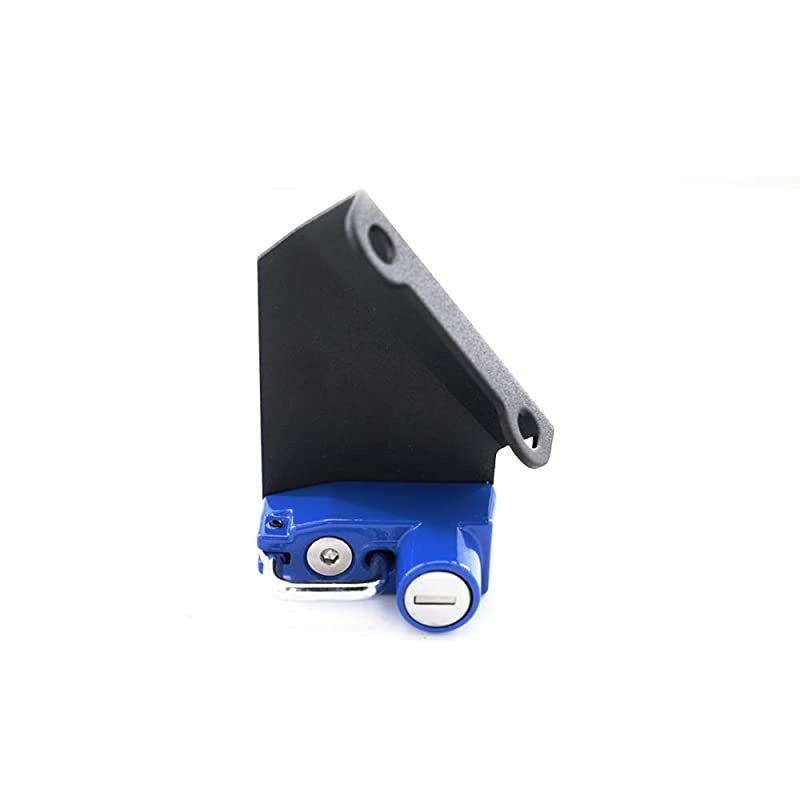 Motorcycle Helmet Lock Anti-Theft Helmet Security Locks Compatible with YZF-R1/M 2015-Newer, YZF-R6 2017-Newer-Blue