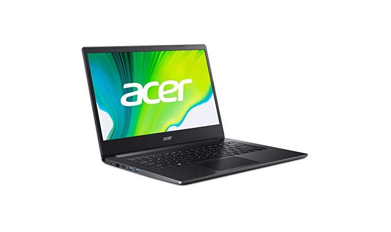 Acer Aspire 3 14" FHD Notebook - AMD Athlon 3020e 1.2GHz - 4GB RAM 128GB PCIe SSD - Webcam - Windows 10 Home - A314-22-A21D, Charcoal Black