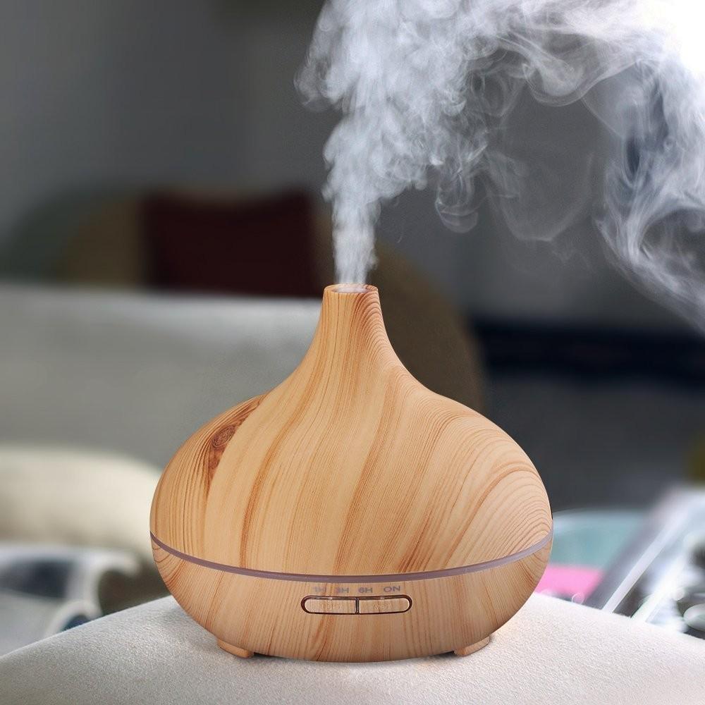 WorryFree 550ML Ultrasonic LED Essential Oil Diffuser