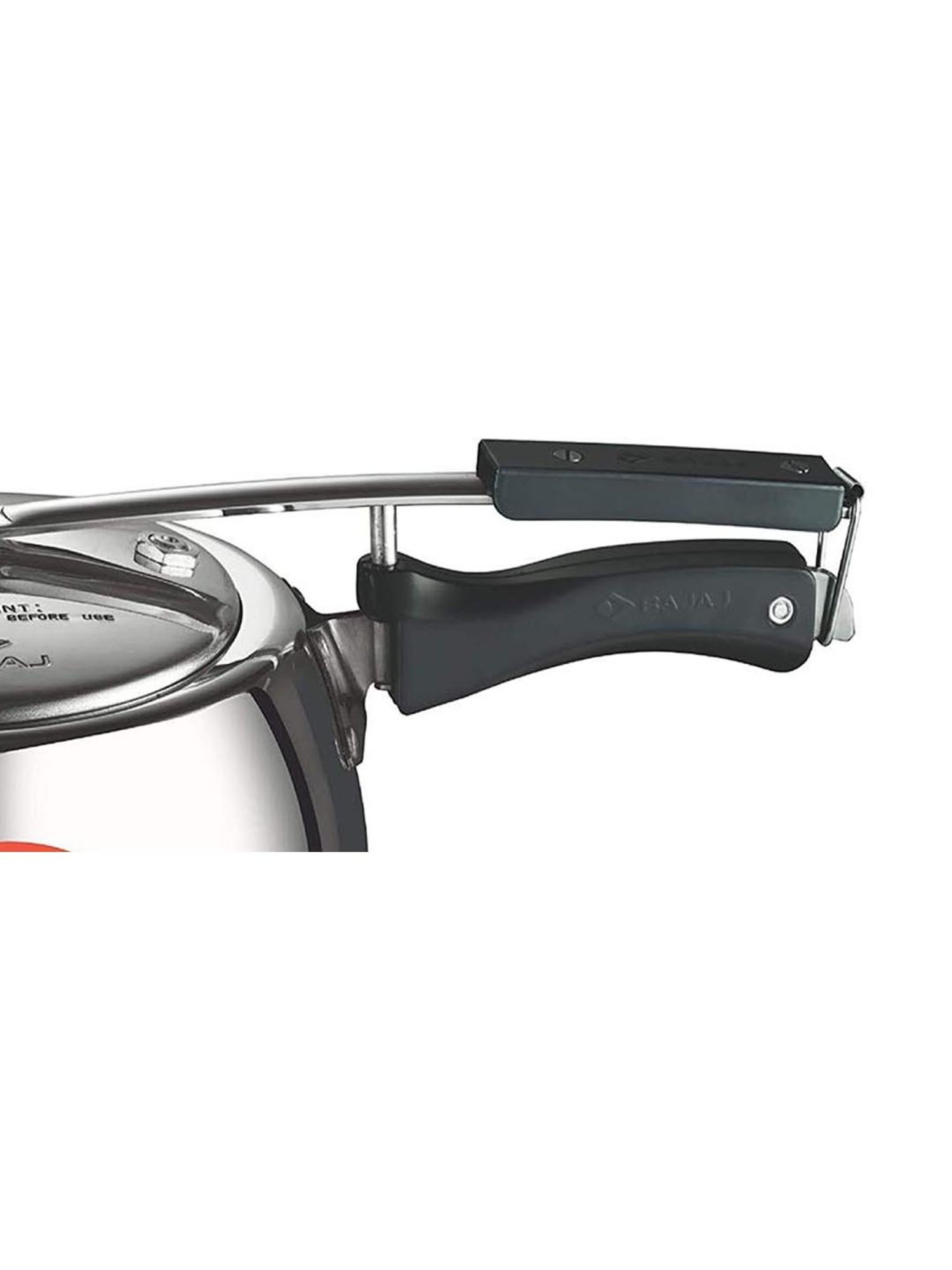 Bajaj PCX 65D Silver Aluminium 5 Ltr Pressure Cooker - Set of 1