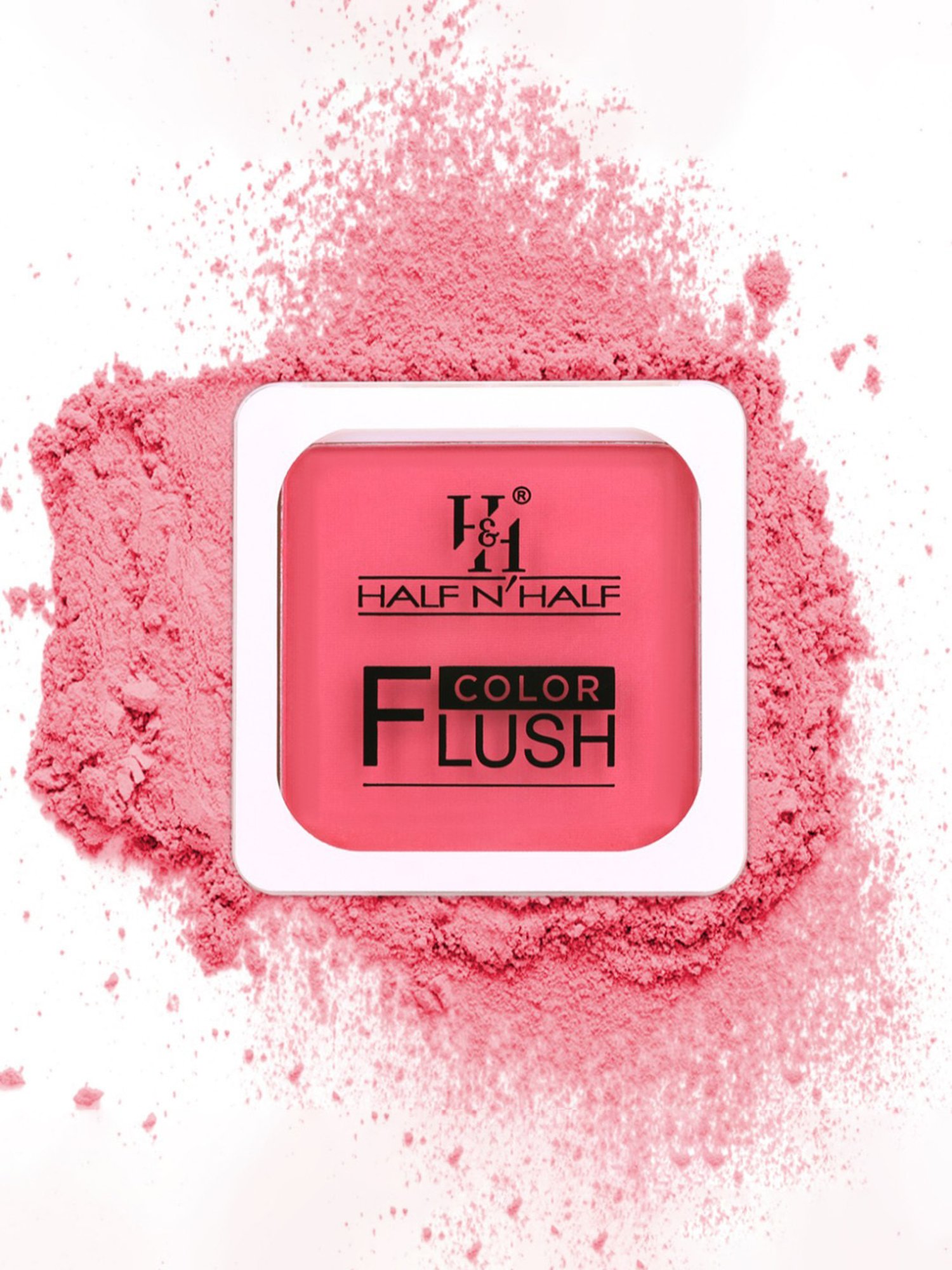 Half N Half Color Flush Blush 06 Hot Shot - 8 gm