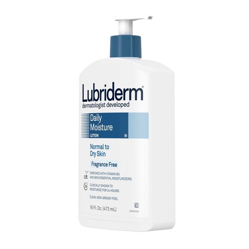 Lubriderm Daily Moisture Body Lotion - Unscented - 16 fl oz