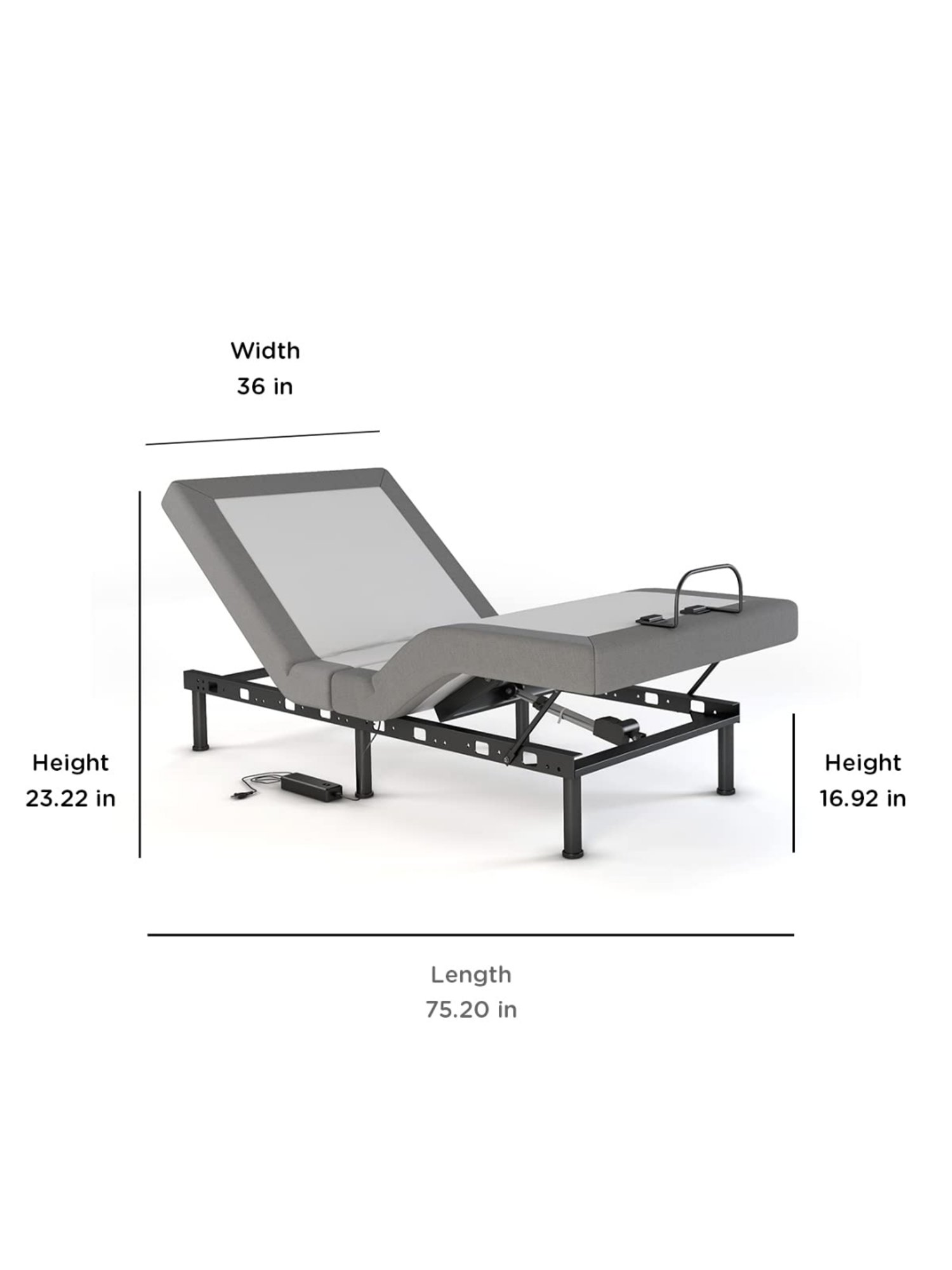 Duroflex Plush Brown Sheesham Wood Queen Bed in Honey Finish