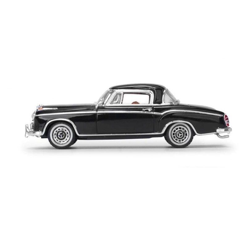 1958 Mercedes Benz 220 SE Coupe Black 1/43 Diecast Model Car by Vitesse