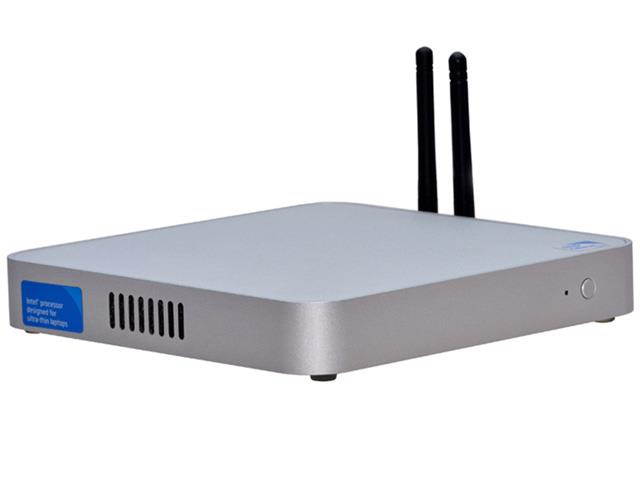 HUNSN Fanless Mini PC, Intel Celeron 1007U, Desktop Computer, HTPC, Kodi Box, Windows 10 Pro/Linux Ubuntu, BM08, AC WiFi2.4+5Ghz/BT4.0/VGA/HDMI/6USB2.0/LAN, (4G RAM/64G SSD)