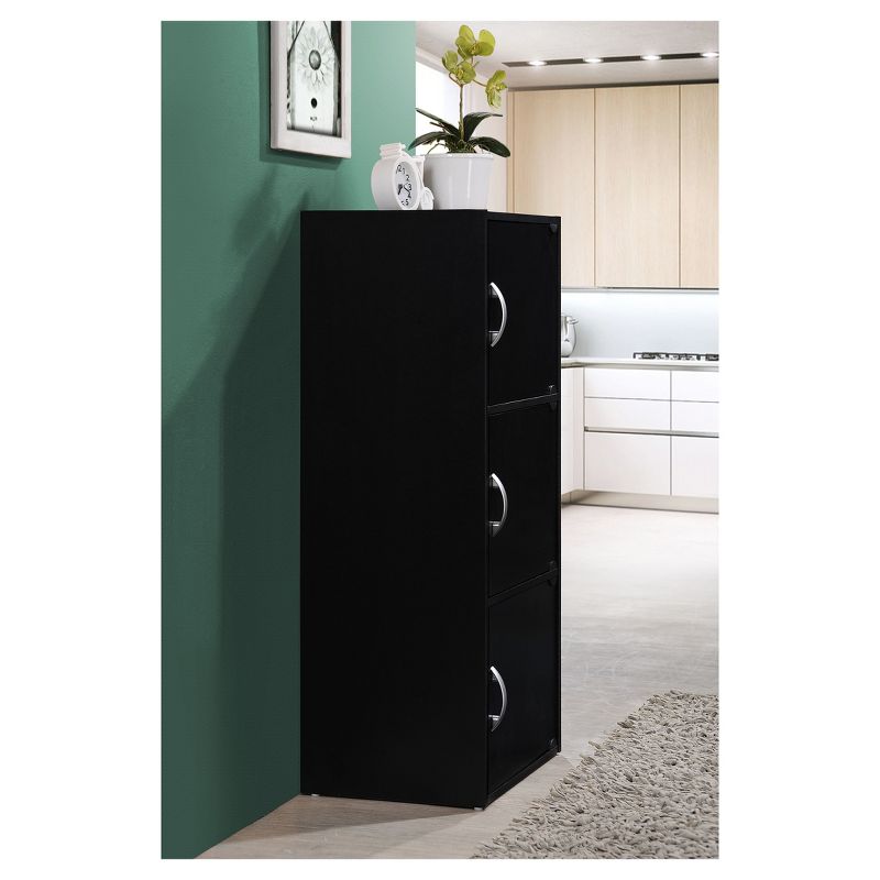 Storage Cabinet Mahogany - Hodedah Import