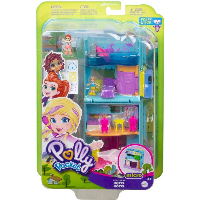 Polly Pocket Pollyville Hotel Playset